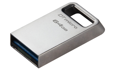 USB memorija KINGSTON DTMC3G2 64GB/DataTraveler Micro/3.2/srebrna